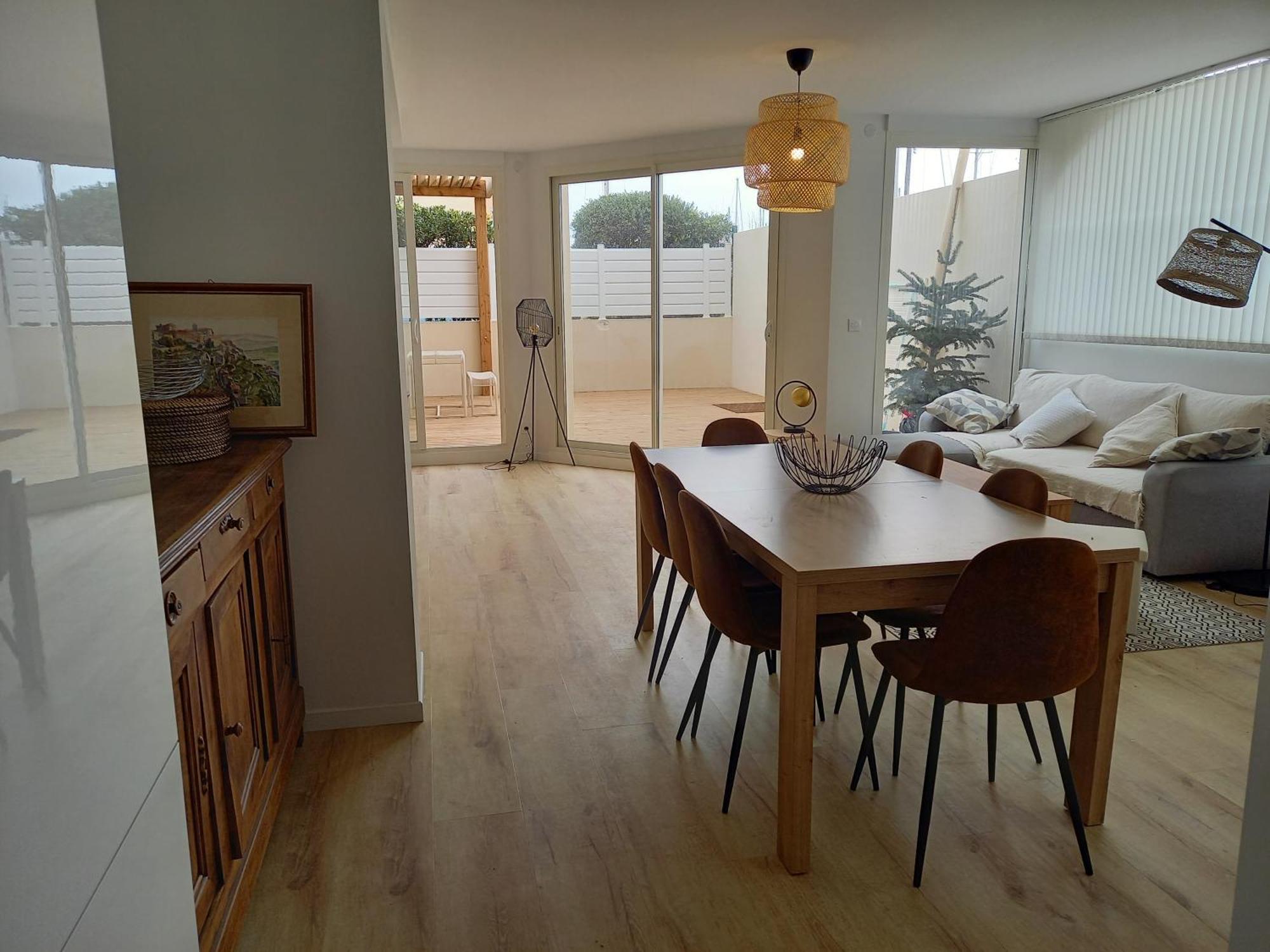 Appartement 100 M2 Terrasse Piscine Gruissan Exterior foto